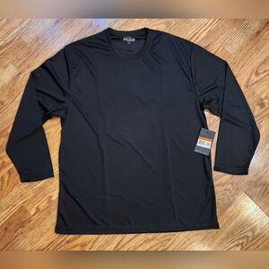 Galaxy By Harvic Mens Black Athletic Shirt Size XL